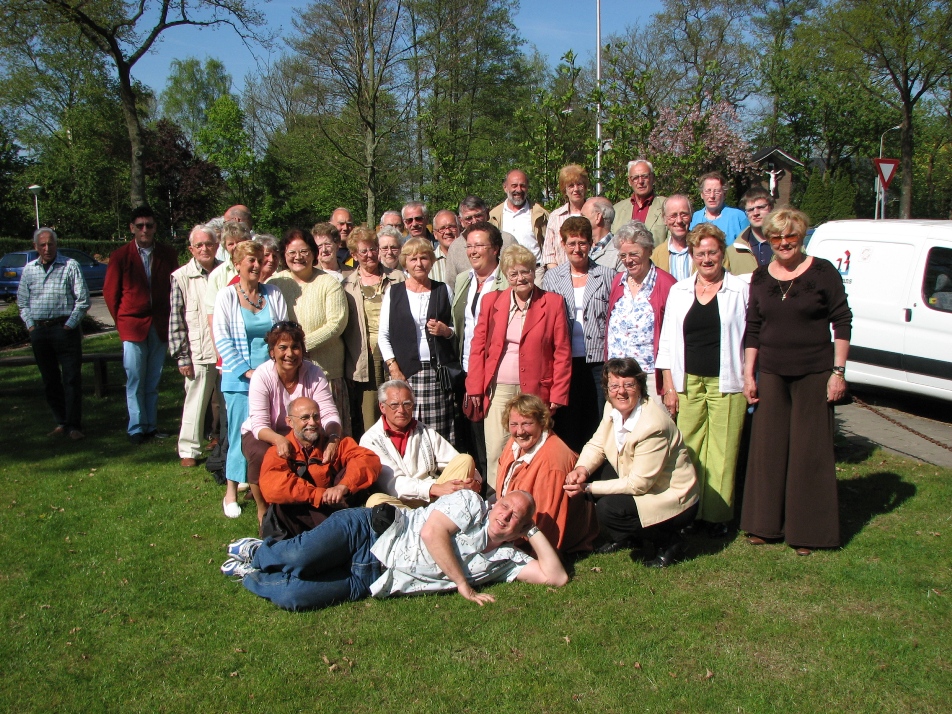 het hele gezelschap